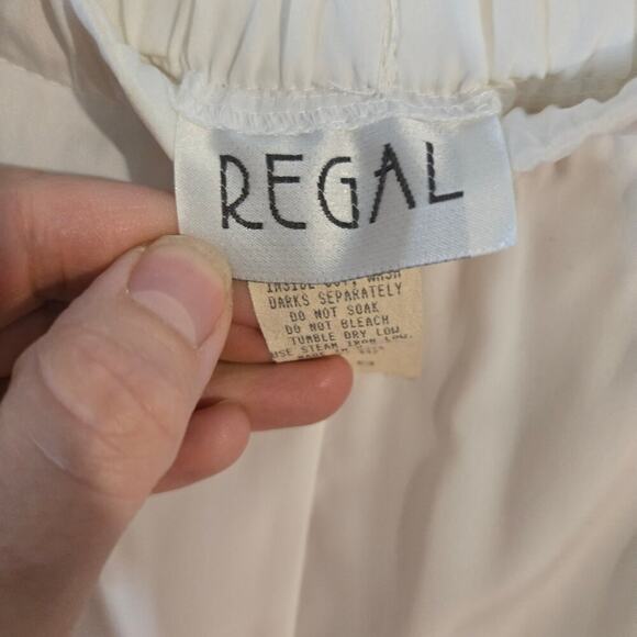 NWT Regal Fashions 18 White Romantic Flowy Midi Skirt [0272] - Picture 6 of 8